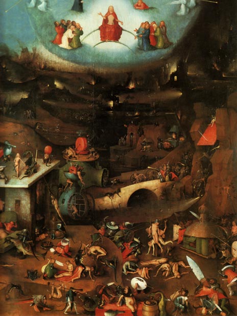 Hieronimus Bosch "Das letzte Gericht"