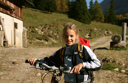 &copy; Anna Quint - hier auf der Lafatscher-Niederleger-Alm