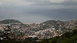 Funchal von der Gondel aus gesehen