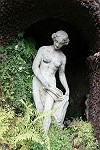 nackte Nymphe