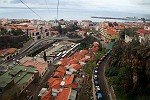 mit dem Teleferico (Seilbahn) über Funchal nach Monte