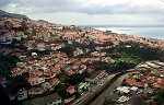 Seilbahn Ausblick über Funchal