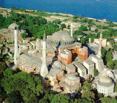 Die ''Aya Sofya'' - Hagia Sophia Moschee