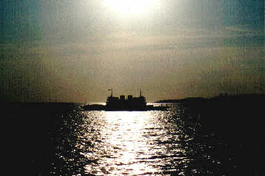 Romantische &Uuml;berfahrt