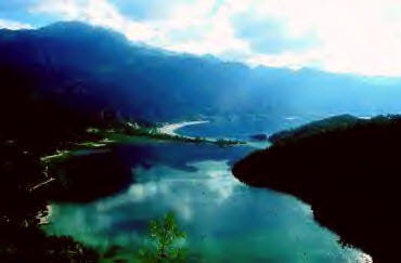 Morgend&auml;mmerung in der Bucht