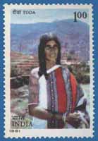 Stammesmarken in Indien: Toda 
