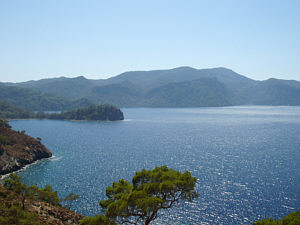 Türkei: Nähe ölüdeniz: Insel St. Nicolas