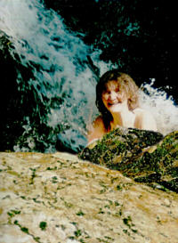 Bergwandern im Eisbach - am Falkenstein Bayrischer Wald - 1999