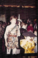 Bei einem Fasching - ich ging als Diana - irgendwie fand ich das damals schon sehr stimmig ...  ich tanze mit meinem jüngeren Bruder Claus, der als Chinese ging - irgenwie auch stimmig...