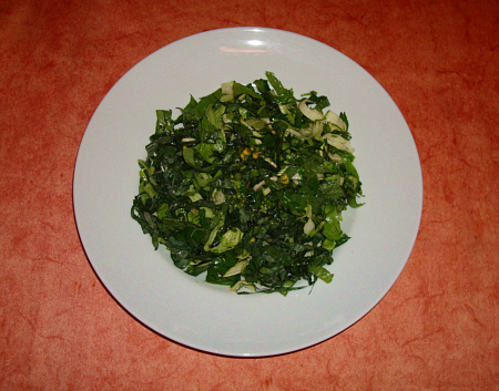 © Regina F. Rau: Rohost: Wald- und Wiesen-Kräuter-Salat 