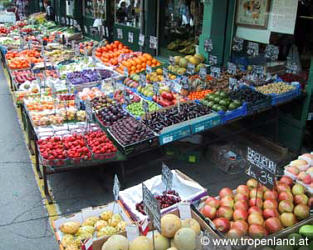 Der Wiener "Naschmarkt" - &copy; www.tropenland.at/Tropenland --> Reiseziele --> Europa --> &Ouml;sterreich: Wien, Naschmarkt