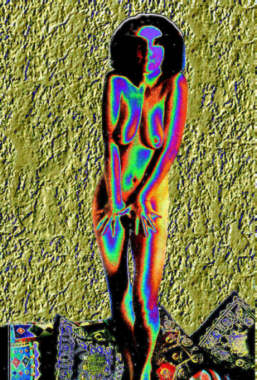 © Regina F. Rau: Body 'Rainbow in Gold'