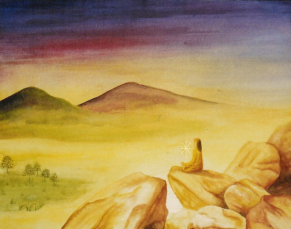 © Regina F. Rau: "Gespräch mit Gott"