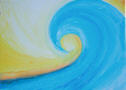 © Regina F. Rau - Reiki - Welle in Blau