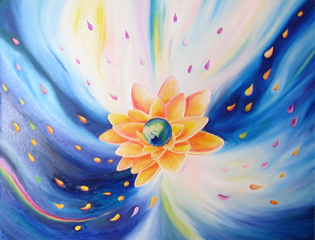 © Regina F. Rau: "Seelenblume - Lotus"