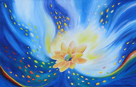 © Regina F. Rau: "Seelenblume - Lotus"