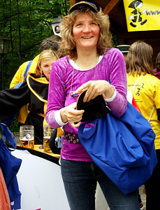 © Regina nach der Malaktion