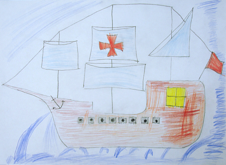 © Friedrich, Peer Otto - "Piratenschiff"