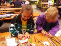 Münchner Kindl Lauf 2011 - Malaktion:  Deena - Flammendes Herz