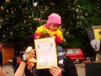 Münchner Kindl Lauf 2011 - Malaktion:  Deena - Flammendes Herz