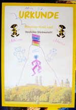 Münchner Kindl Lauf 2011 - Malaktion:  Deena - Flammendes Herz