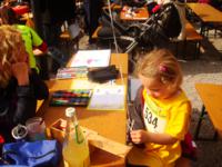 Münchner Kindl Lauf 2011 - Malaktion:  Deena - Flammendes Herz
