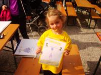 Münchner Kindl Lauf 2011 - Malaktion:  Deena - Flammendes Herz