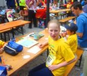 Münchner Kindl Lauf 2011 - Malaktion:  Deena - Flammendes Herz