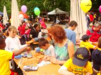 Münchner Kindl Lauf 2011 - Malaktion:  Deena - Flammendes Herz