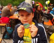 Münchner Kindl Lauf 2011 - Malaktion:  Deena - Flammendes Herz