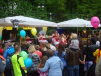Münchner Kindl Lauf 2011 - Malaktion:  Deena - Flammendes Herz