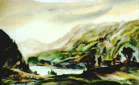 Julius R. Zikesch - chinesisches Dorf 