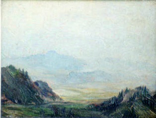 Julius R. Zikesch - Berglandschaft