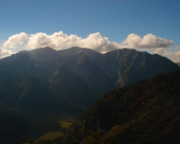 der Guffert strahlt in güldenen Farben