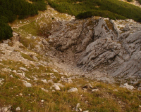 der Guffert glüht in der Abendsonne