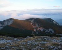 herrlicher Ausblick auf die Gipfel-Inseln im Nebelmeer