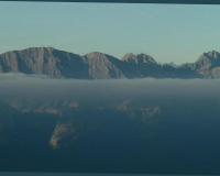 Frühmorgens bei der Weilheimer Hütte