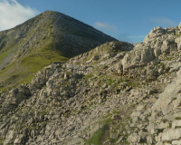 Abstieg von der Weilheimer Hütte