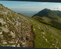 Abstieg von der Weilheimer Hütte