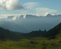 Abstieg von der Weilheimer Hütte