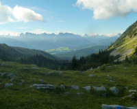 Abstieg von der Weilheimer Hütte