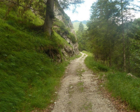 Abstieg von der Weilheimer Hütte