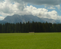 über die Almwiesen nach Wallgau