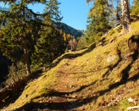 Tag 2 - Aufstieg zum Hochalplkopf (1770m) über Köpfeln (1730m)