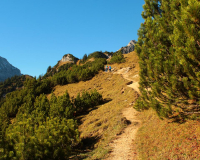 Tag 2 - Aufstieg zum Hochalplkopf (1770m) über Köpfeln (1730m)