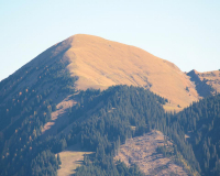 Tag 2 - Blick vom Hochalplkopf (1770m):
              auf das Rissbachtal und Gipfel