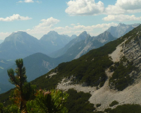 Aufstieg Pleisenspitze