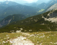 Aufstieg Pleisenspitze
