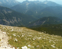 Aufstieg Pleisenspitze