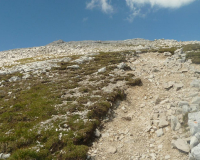 Aufstieg Pleisenspitze